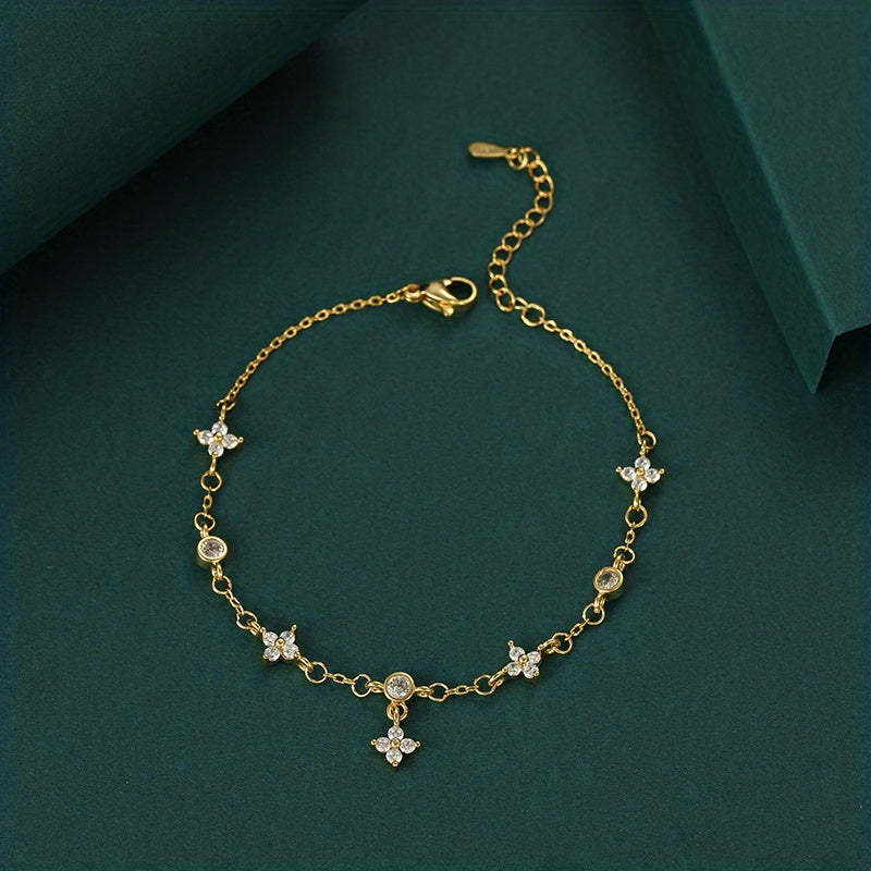 Four-leaf Clover Chain Necklace
