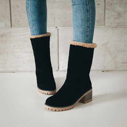 Warm Faux Fur Lined Boots