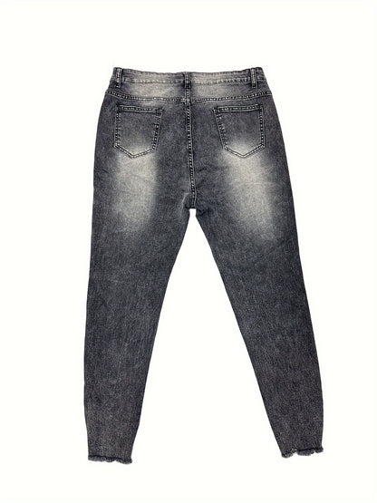 Plus Size Casual Jeans