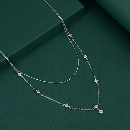 Four-leaf Clover Chain Necklace