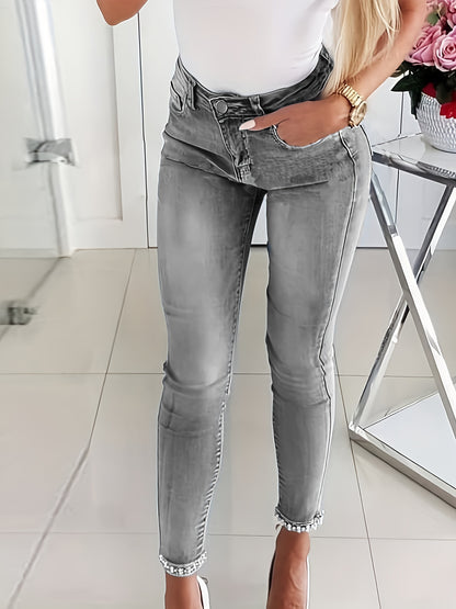 Stylish Blue skinny jeans