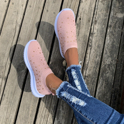 Lightweight Breathable Mesh Platform Sneakers