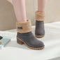 Warm Faux Fur Lined Boots