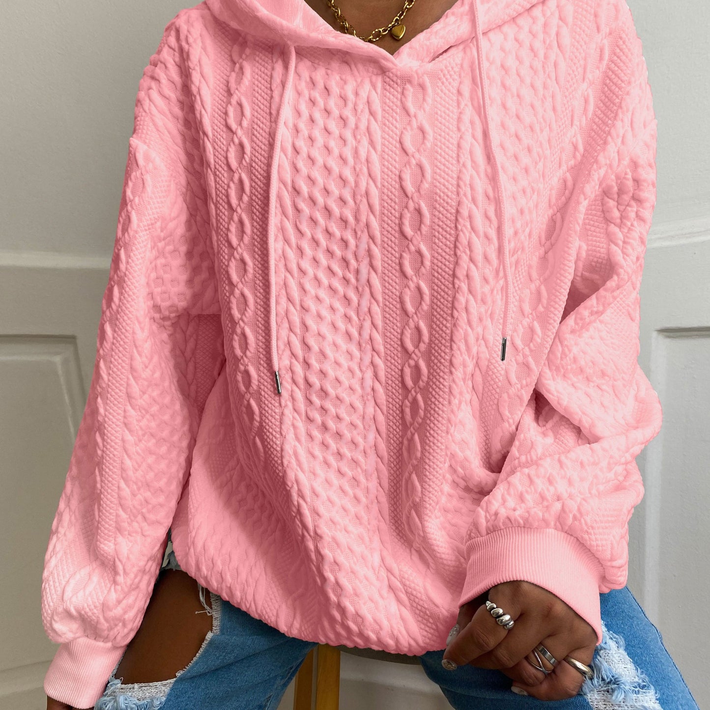 Plus Size Casual Hoodie