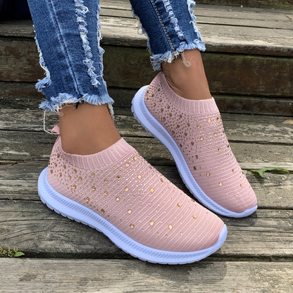 Lightweight Breathable Mesh Platform Sneakers