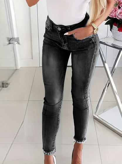 Stylish Blue skinny jeans