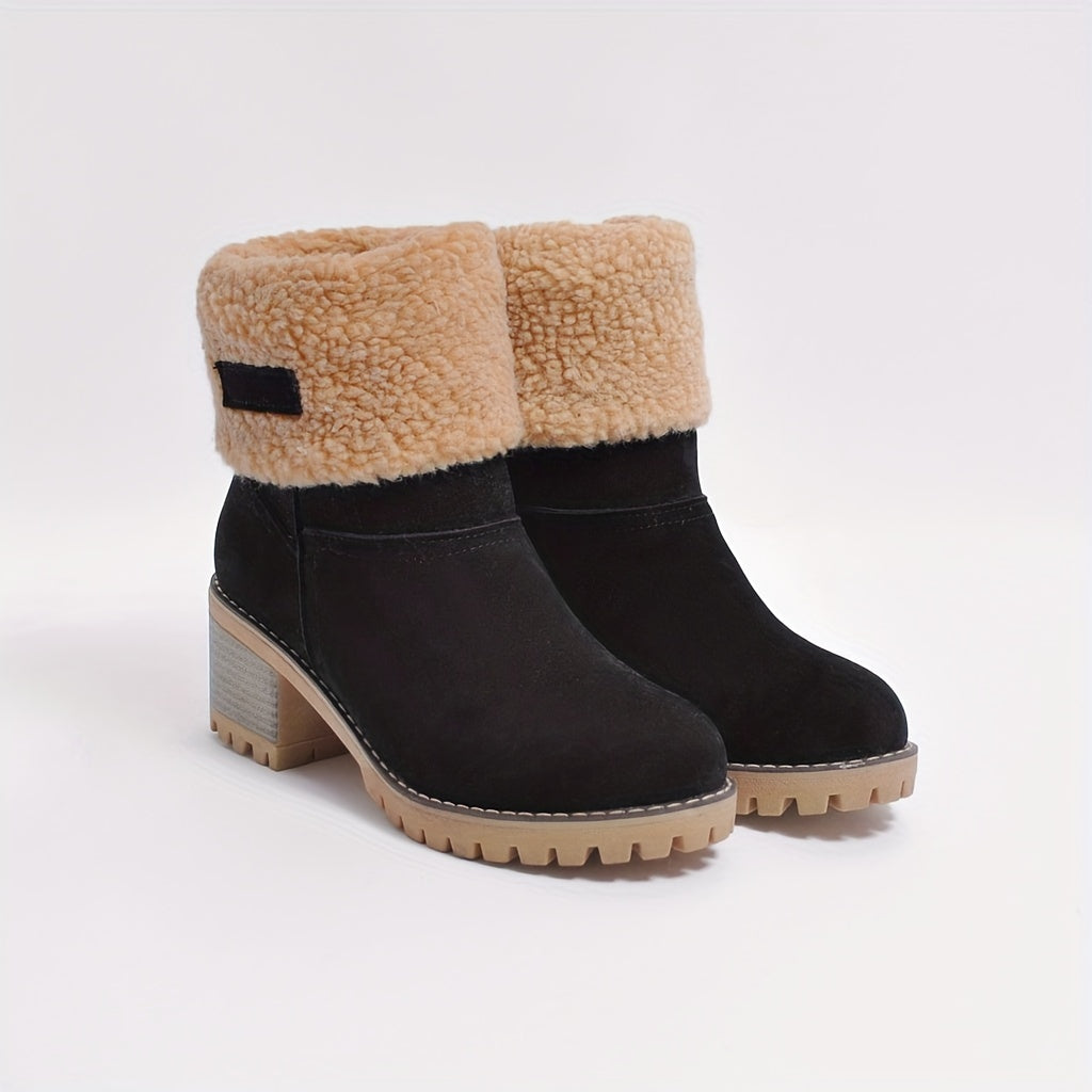 Warm Faux Fur Lined Boots