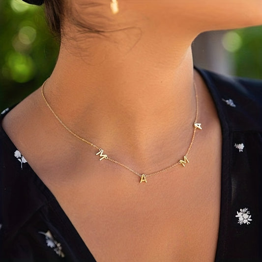 Mama Letter Pendant